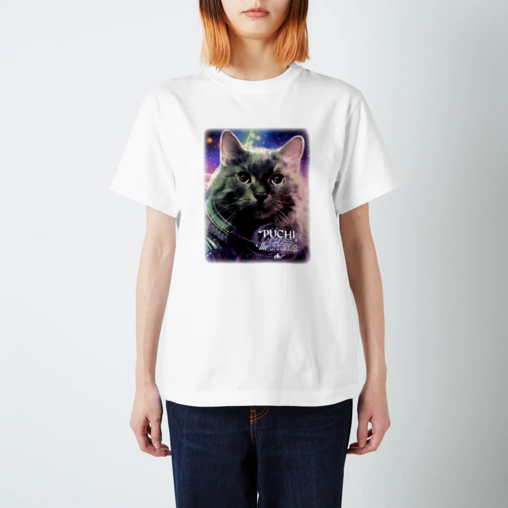 APT406のPuchi across the Univers スタンダードTシャツ