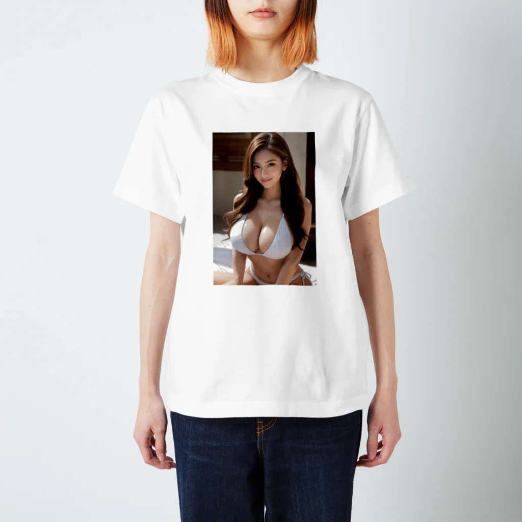 デジタル美女アートのAI美女グラビア１ Regular Fit T-Shirt