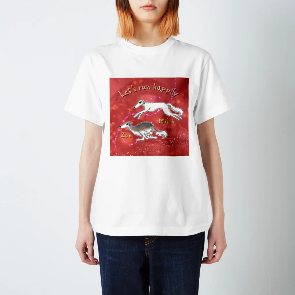 UnchienのZoe Milch Regular Fit T-Shirt