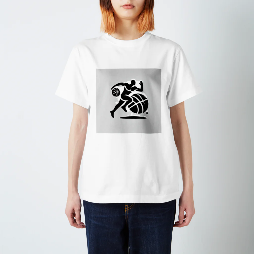 yumayumaのバスケットマン Regular Fit T-Shirt