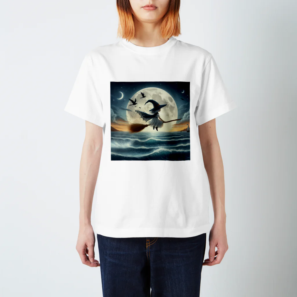 ichimameのshopの魔女見習いのKiki Regular Fit T-Shirt