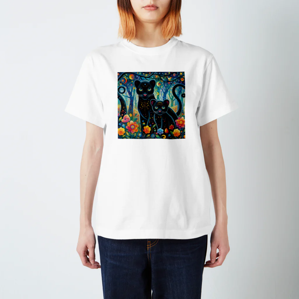 momoart8888の美しい森🌳🌳🌳 スタンダードTシャツ