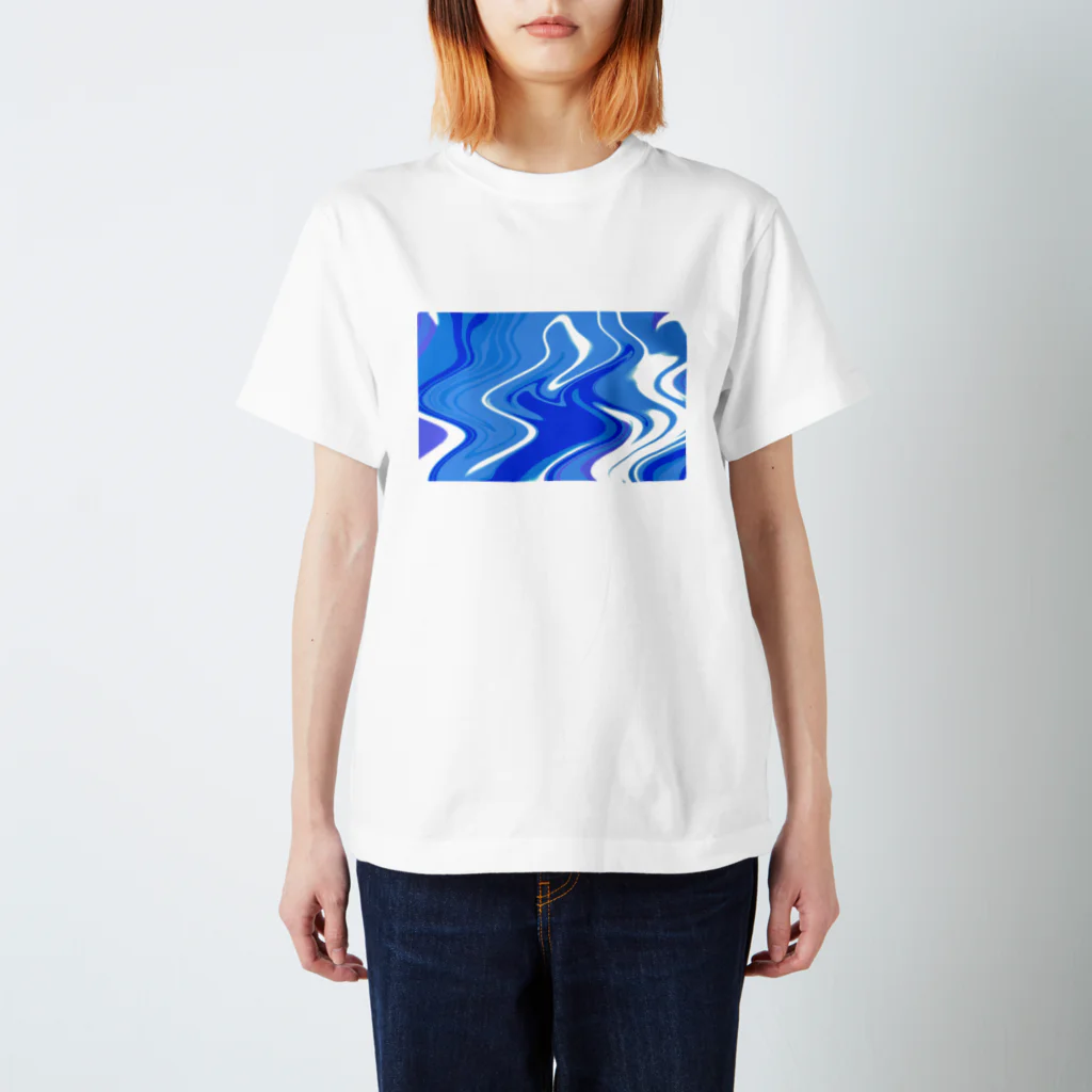 Aster1smのblue marble スタンダードTシャツ