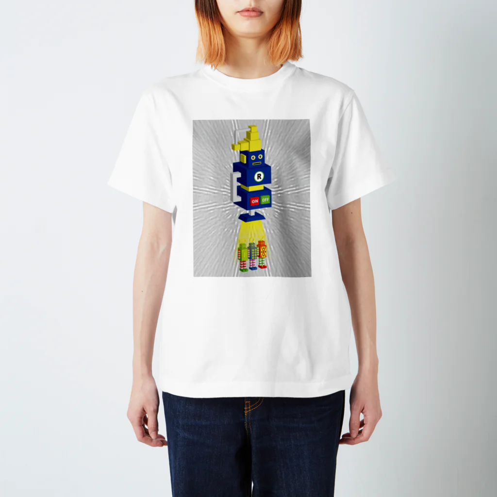 SHUJI OZAWAのSUPER RECOVERY ROBOTS スタンダードTシャツ