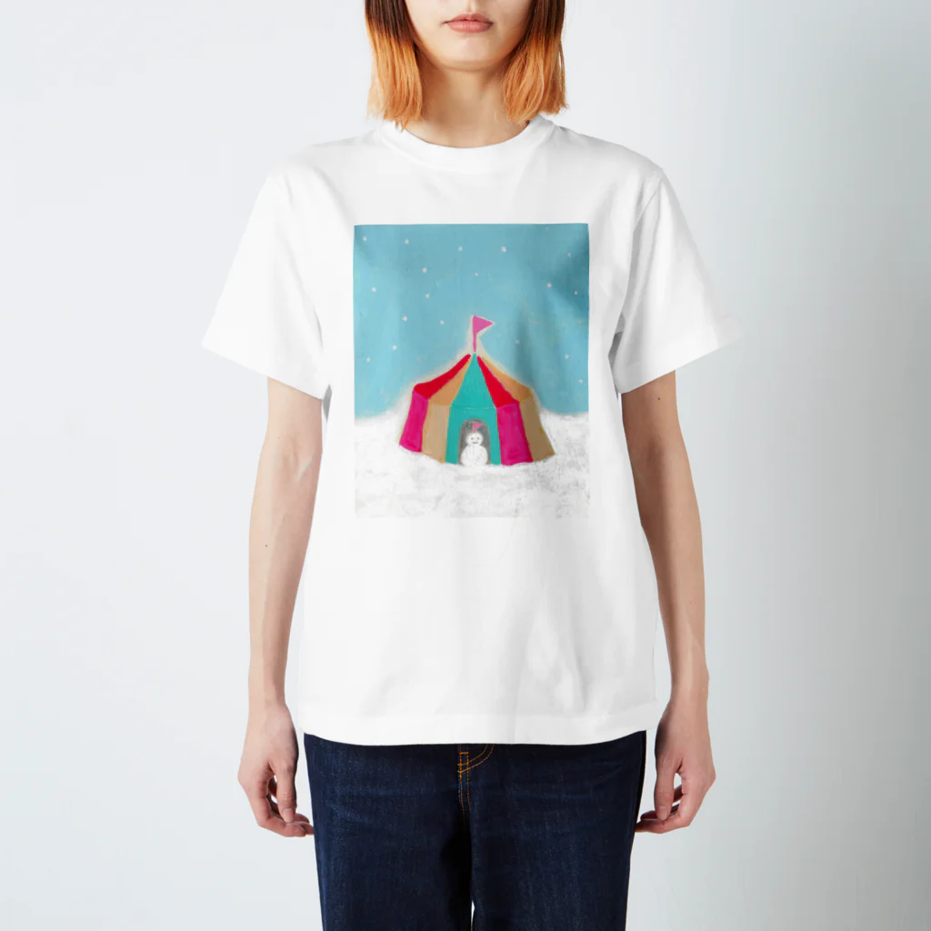 Ruesiii Fika(ﾙｰｼｰ ﾌｨｰｶ）のあたたかいボクのおうち Regular Fit T-Shirt