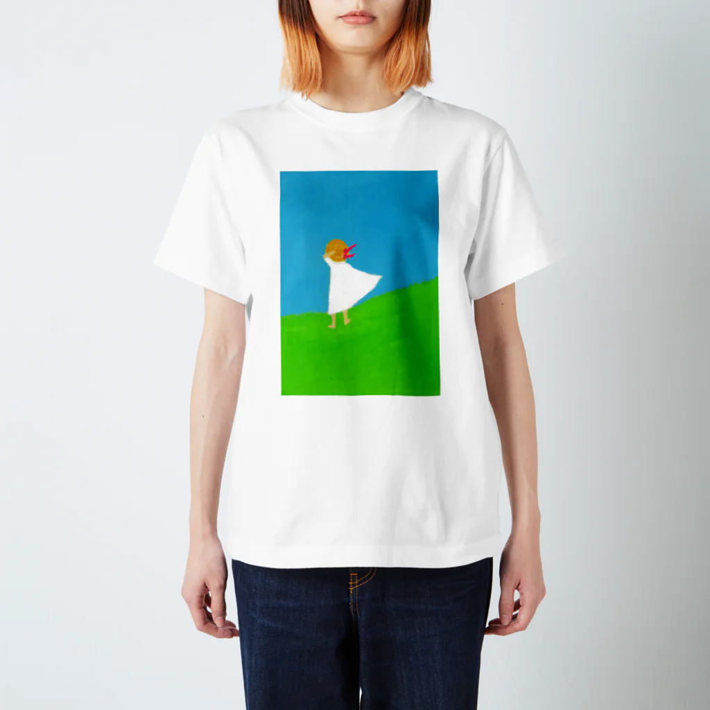 Ruesiii Fika(ﾙｰｼｰ ﾌｨｰｶ）の追い風が吹いてきた スタンダードTシャツ