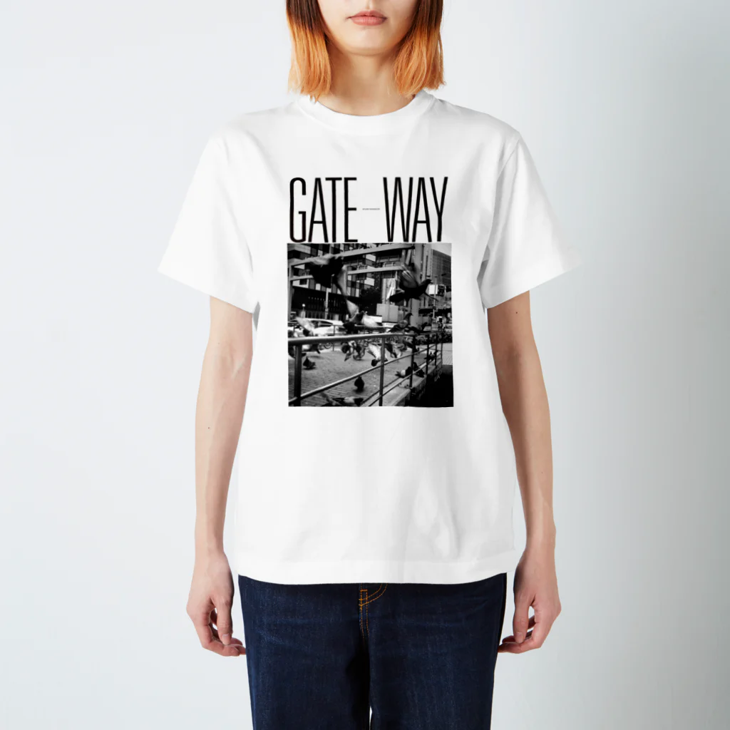 miwektonのgate_away スタンダードTシャツ