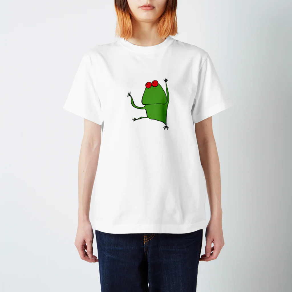 ゆりおのすーぱーかえるくん Regular Fit T-Shirt