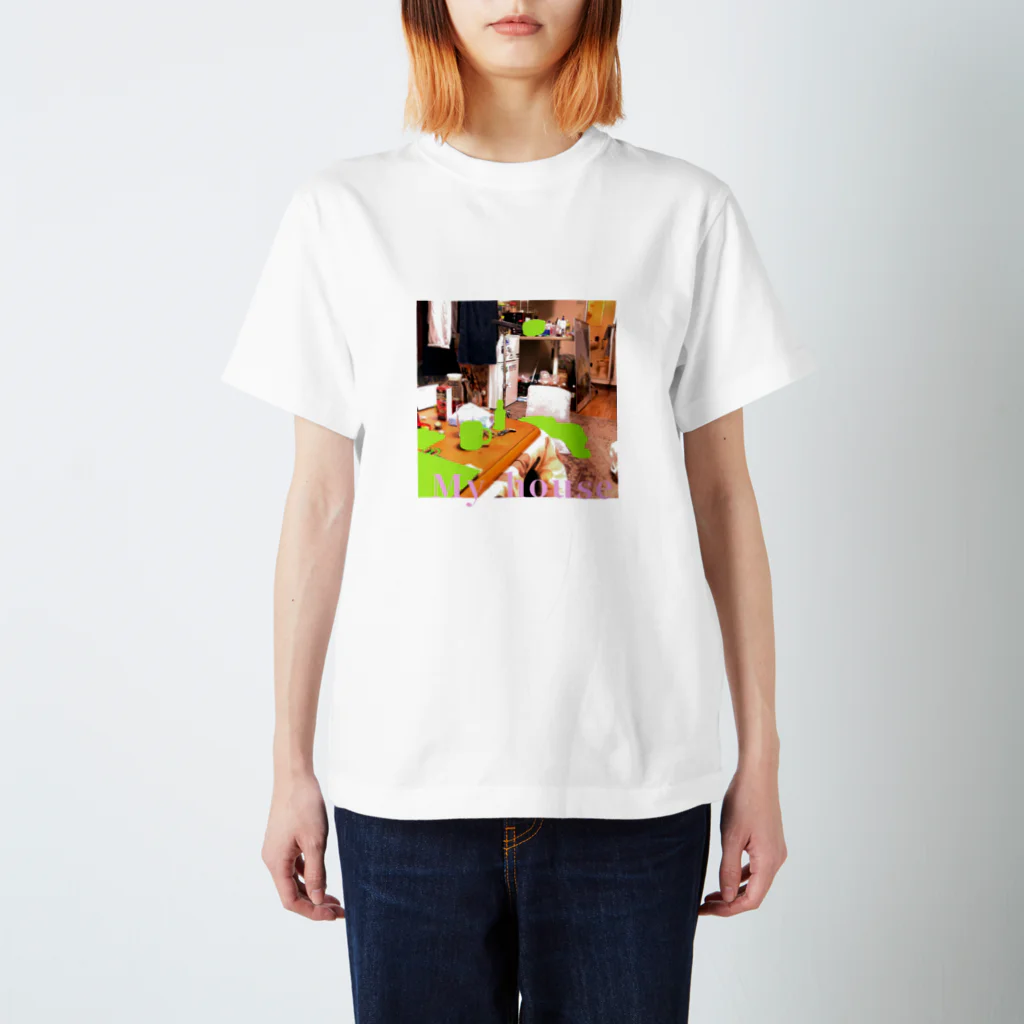 kusohinaのmy house スタンダードTシャツ