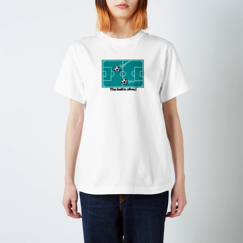 川野隆司のTHE BALL IS ALIVE! スタンダードTシャツ