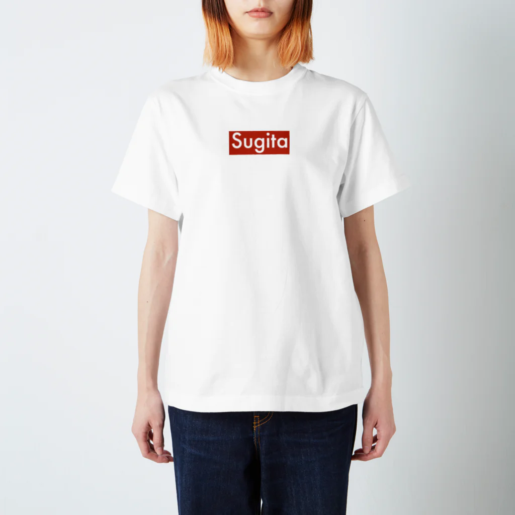 🥺のシュプリームみたいなスギタ Regular Fit T-Shirt