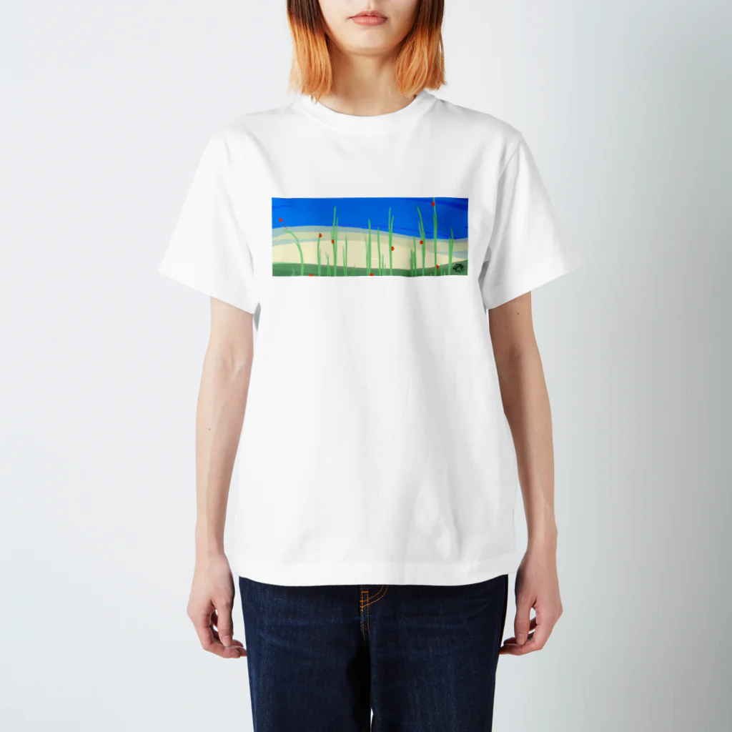 Ladybugcolorの向上心fromてんとう虫 Regular Fit T-Shirt