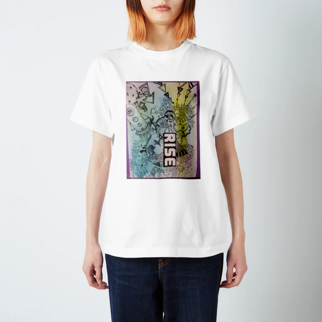 ayanekkoのRISE Regular Fit T-Shirt