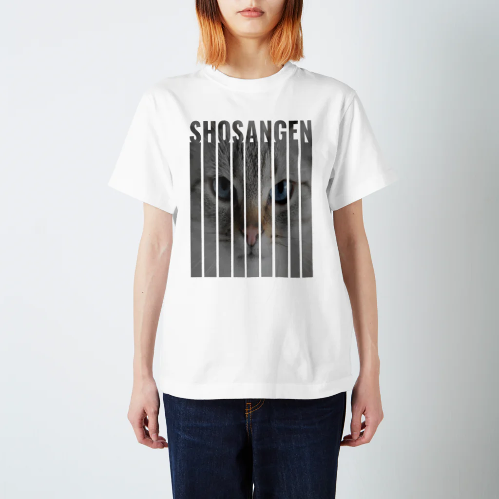 だてまき麻雀商店のSHOSANGEN(二匹目の猫) スタンダードTシャツ