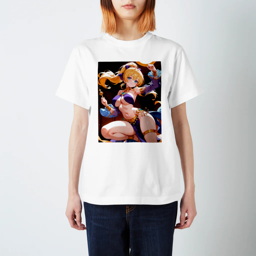 REALIVE(リアライブ)🎁公式の紫の踊り子タレイア 二次元タレイアシリーズNo.2 4-2-250204 Regular Fit T-Shirt
