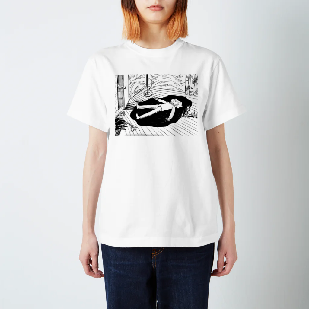 jagged_teethのWhen a fire occurs in Room 800 Regular Fit T-Shirt