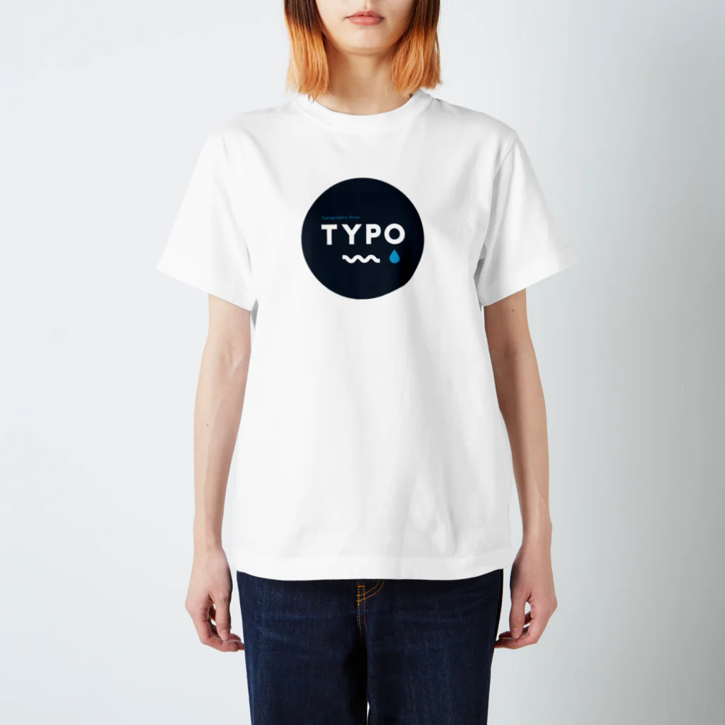 Naoki KanazawaのTYPO CIRCLE スタンダードTシャツ