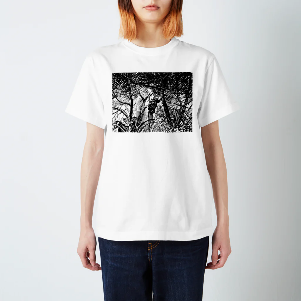 jagged_teethのquiet place スタンダードTシャツ