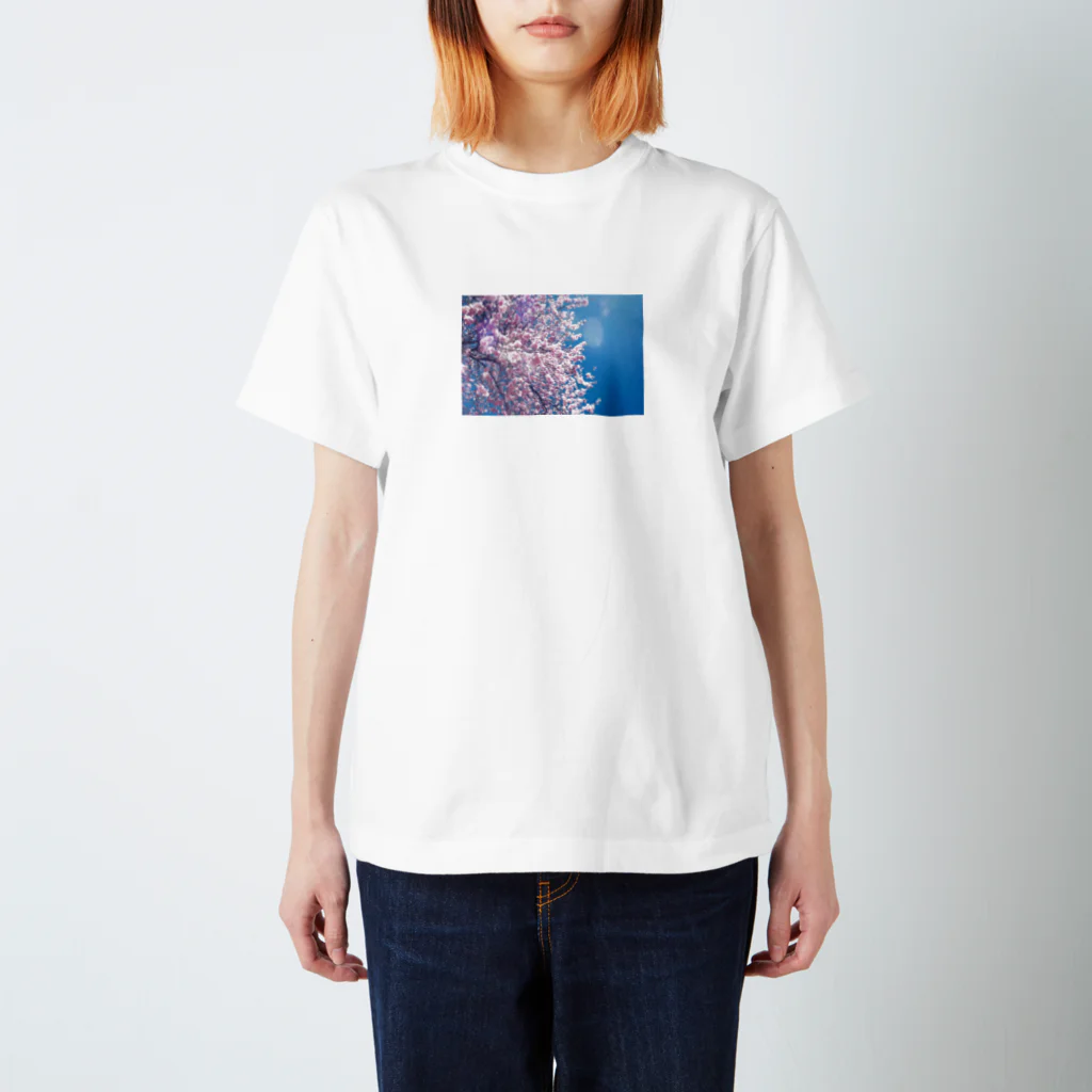 あかりの灯るお店やさんの桜桜桜咲 Regular Fit T-Shirt