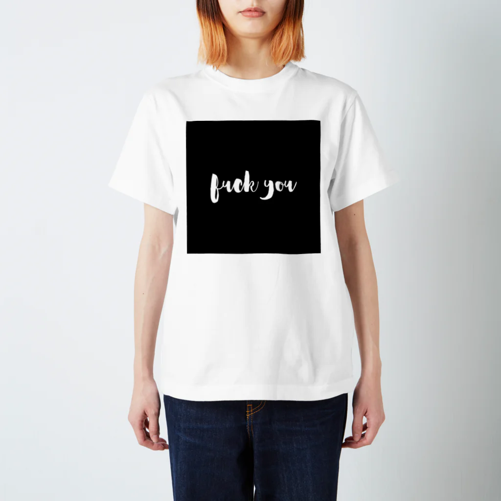 BEGIN_oのFu○k you Regular Fit T-Shirt