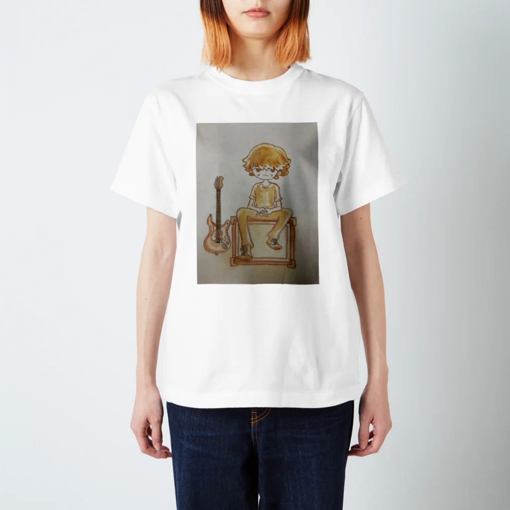 てらだ のギター・boy スタンダードTシャツ