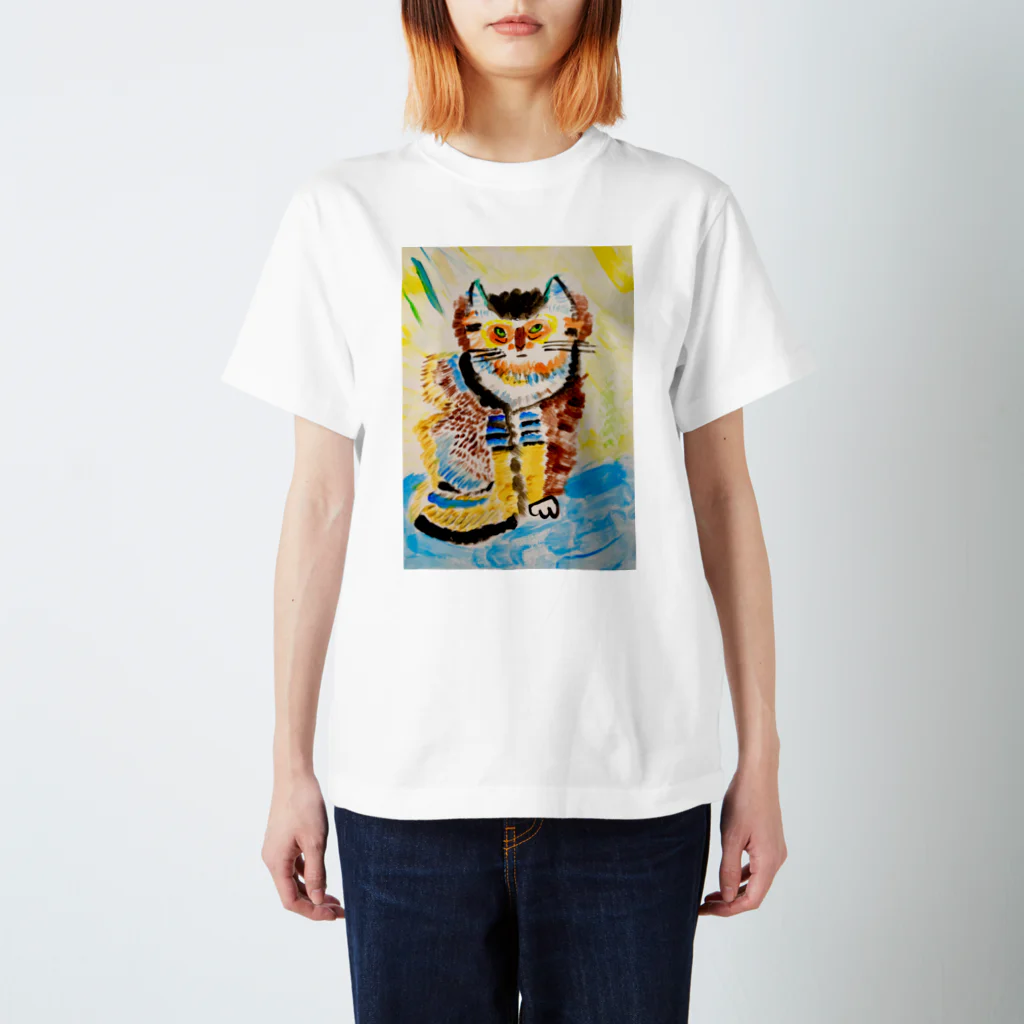 絵心ないOLの部屋着のメインクーン Regular Fit T-Shirt