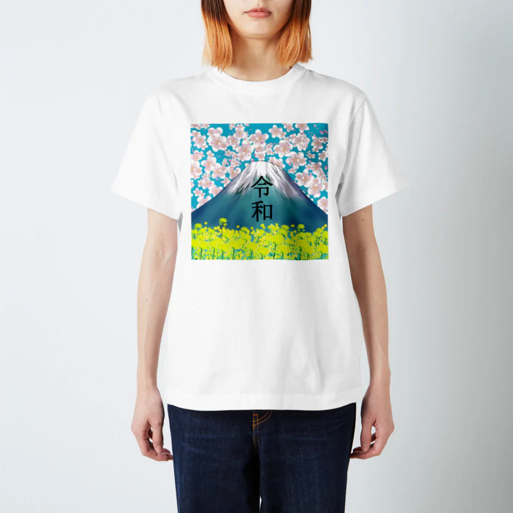 Holy_Melodyの令和の富士桜 スタンダードTシャツ