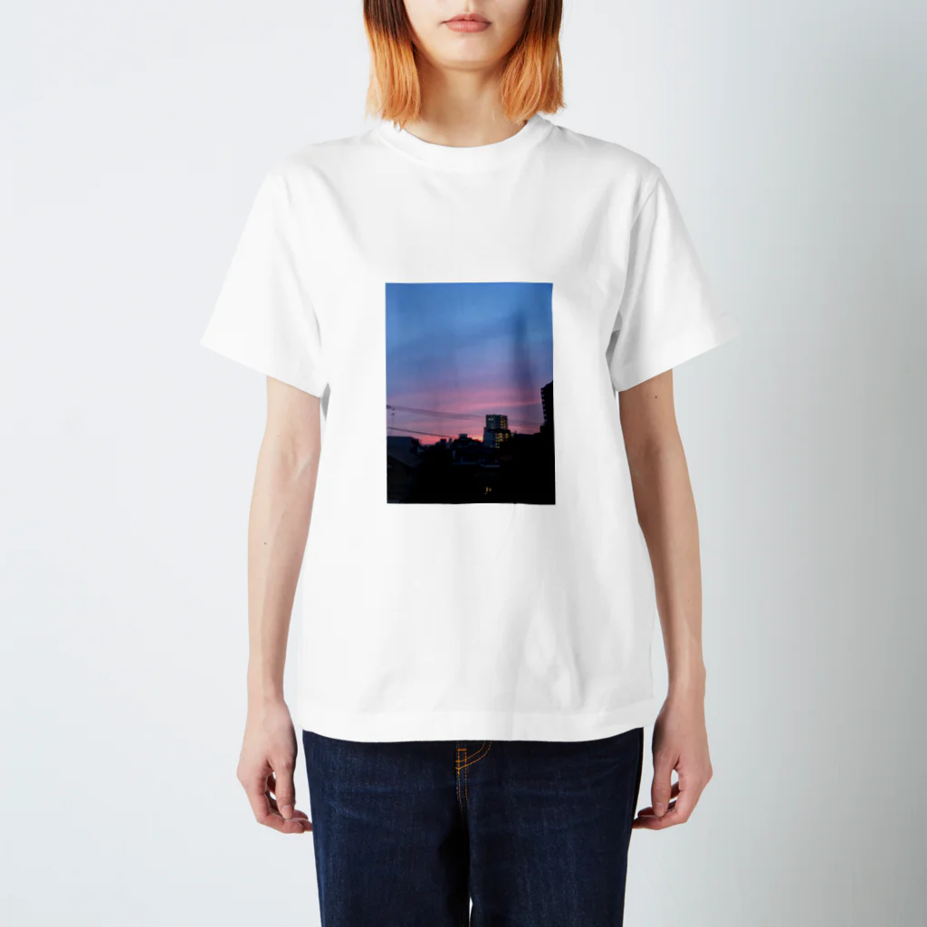 okimekkの夕暮れ Regular Fit T-Shirt