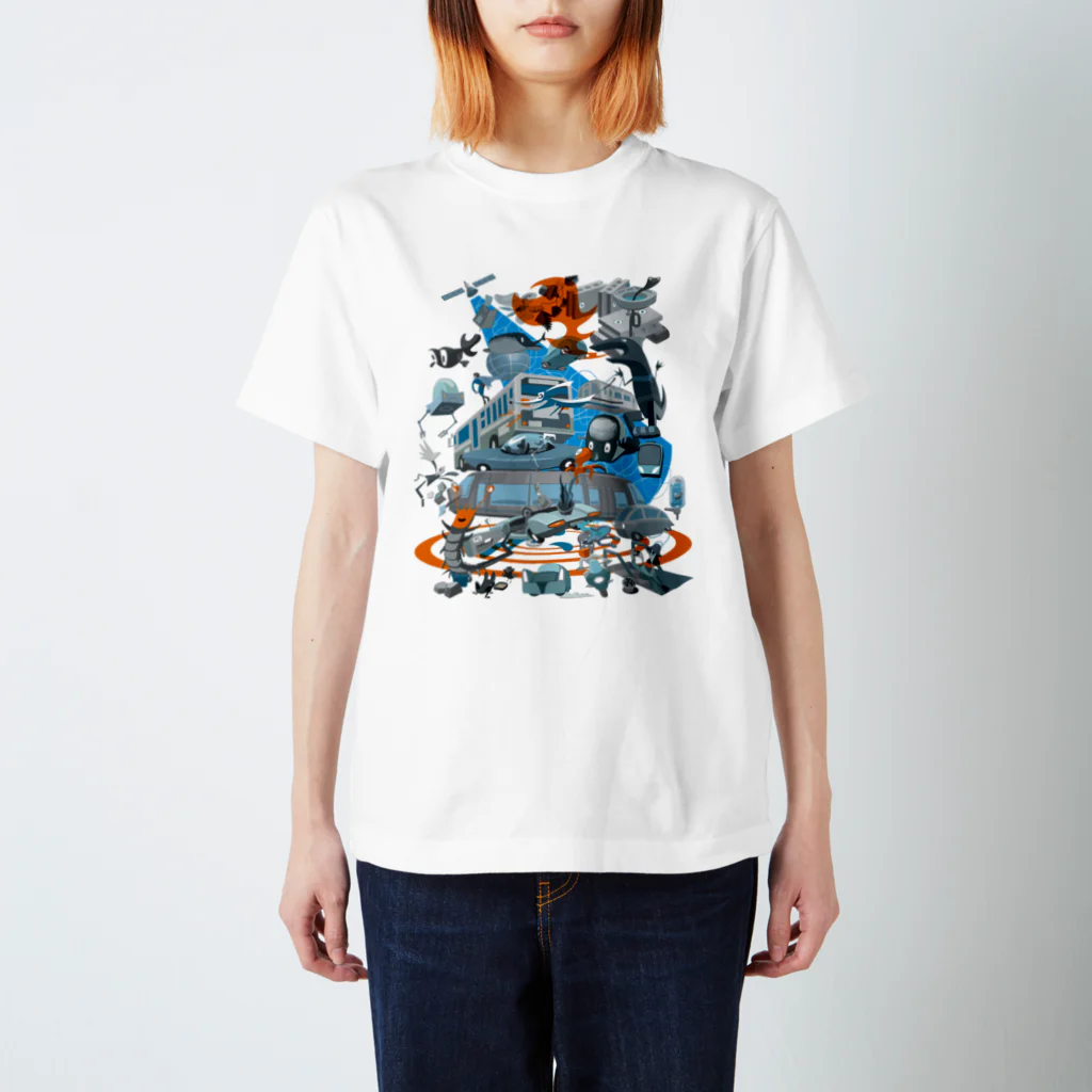 ohtematicのFast City スタンダードTシャツ