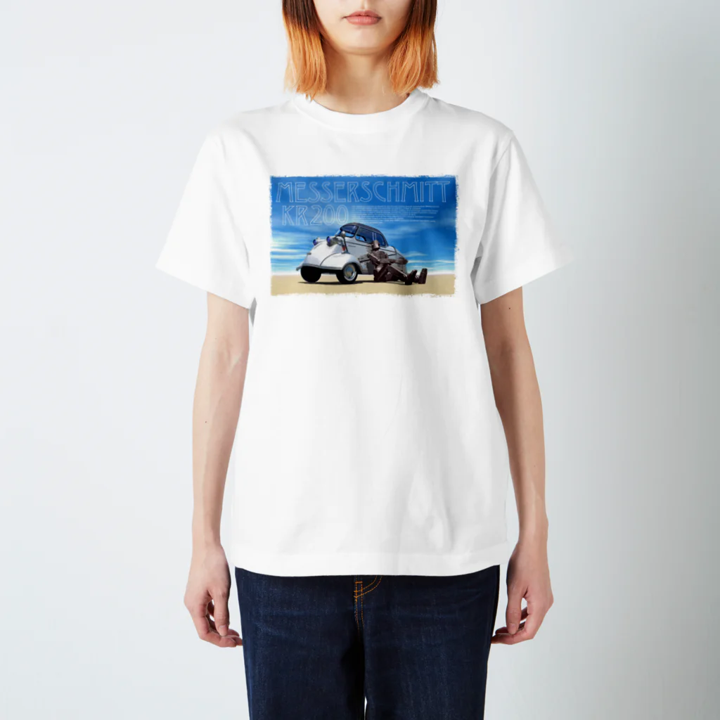 aki240のメッサーイラスト01 スタンダードTシャツ