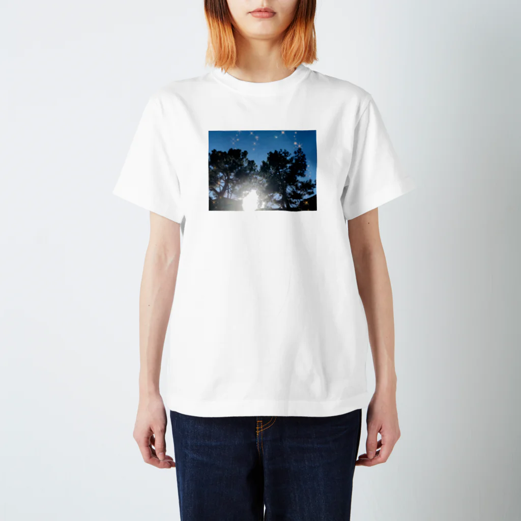 アメリカ！Dream picture factory のキラキラが降ってきた スタンダードTシャツ