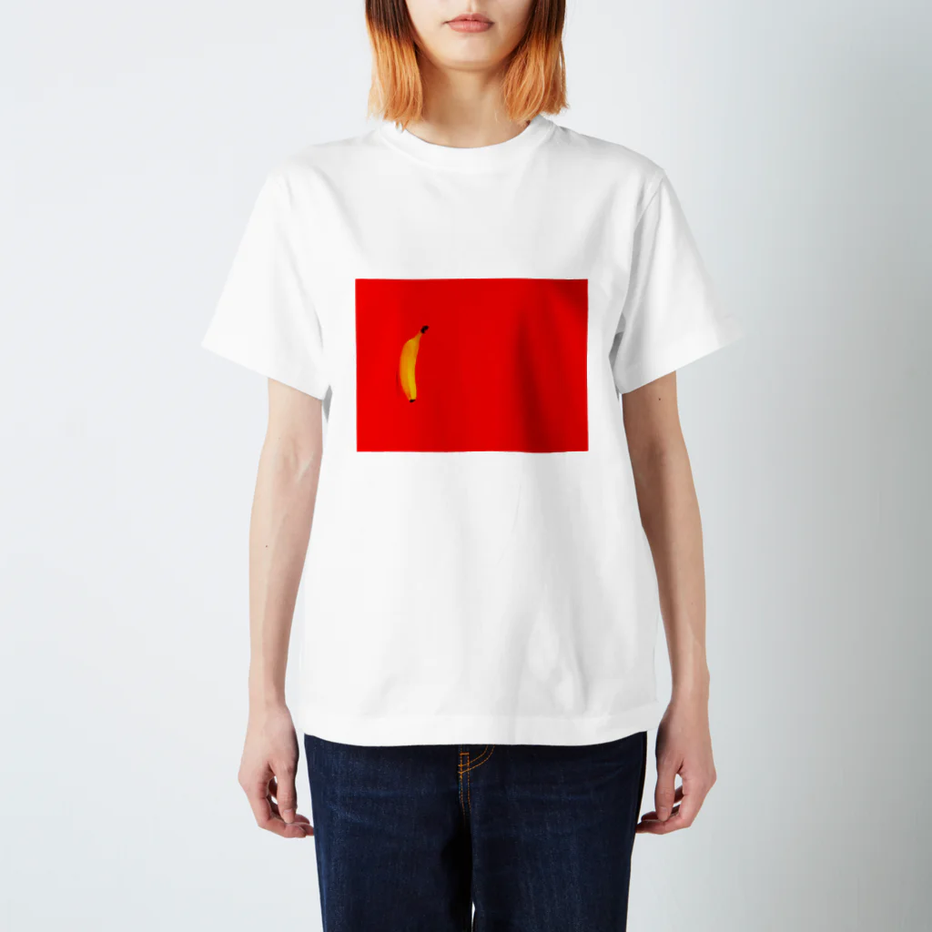 33GaMaのbanana in the red area スタンダードTシャツ