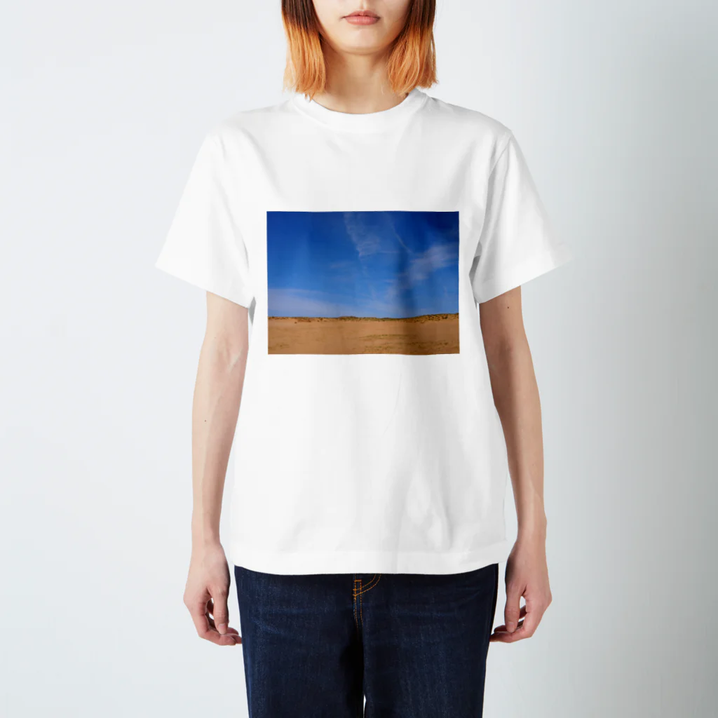 Sianの砂丘と空 Regular Fit T-Shirt