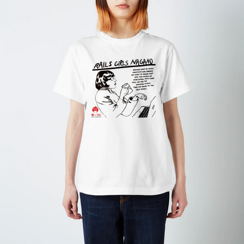 Rails Girls JapanのRails Girls Nagano 1st Regular Fit T-Shirt