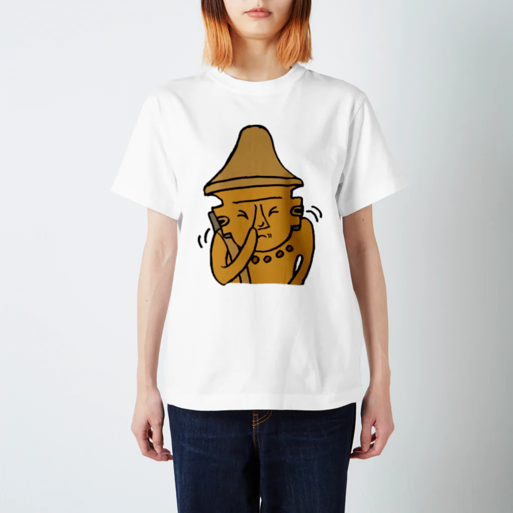 のんぼうLINEスタンプのく、く、く、埴輪 Regular Fit T-Shirt