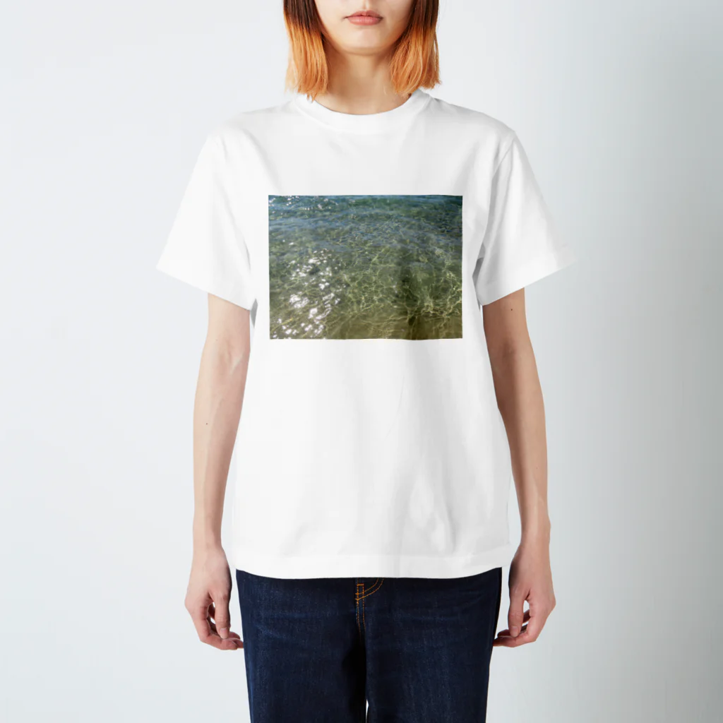 mayblueのclear sea Regular Fit T-Shirt