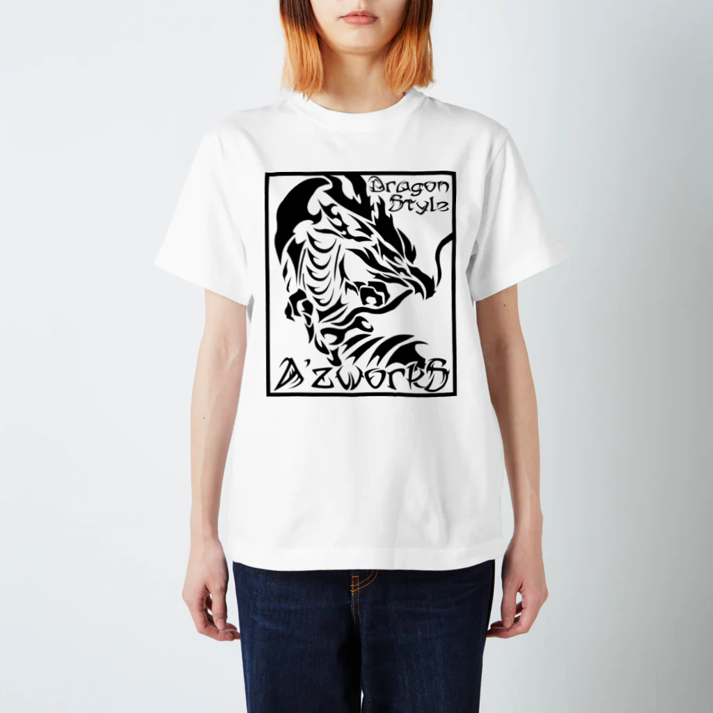 Ａ’ｚｗｏｒｋＳの黒龍 Regular Fit T-Shirt