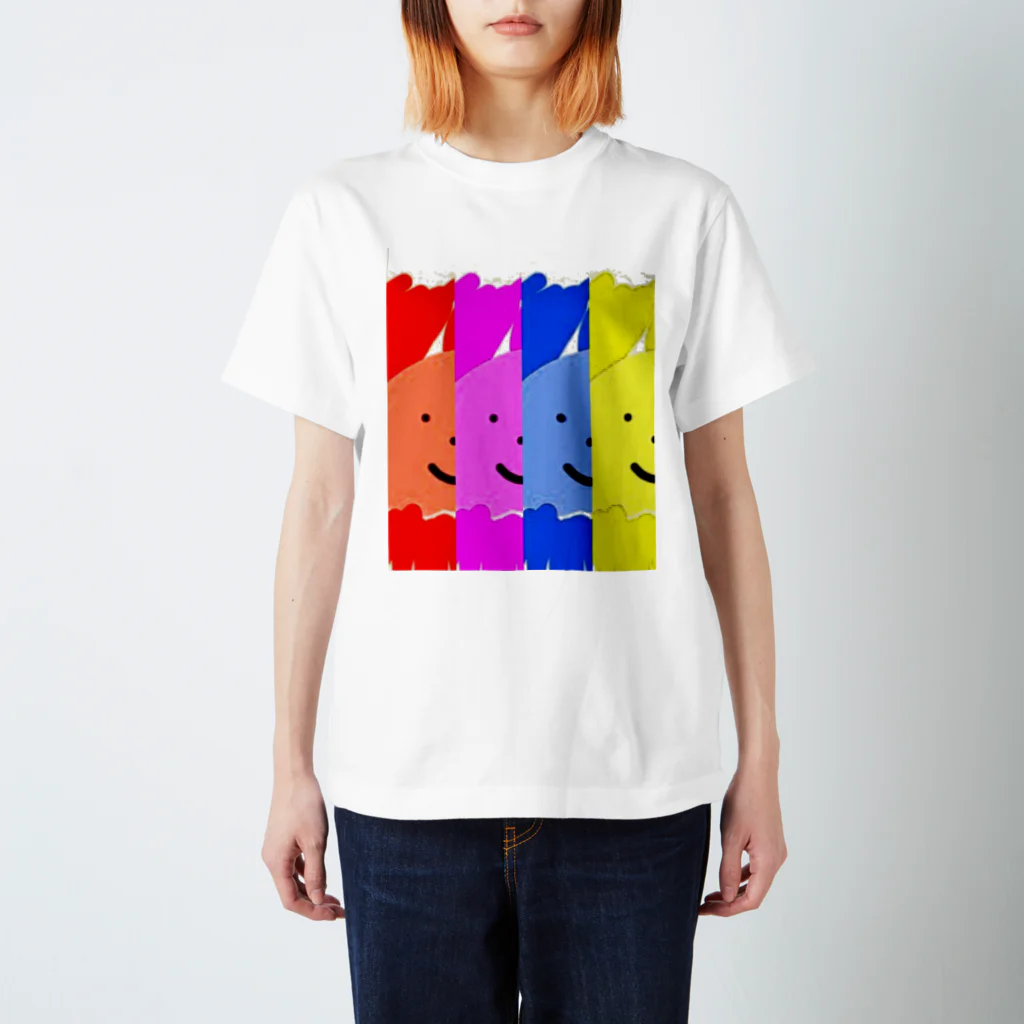 七七四五百一@018=10Noのシチナシ スタンダードTシャツ