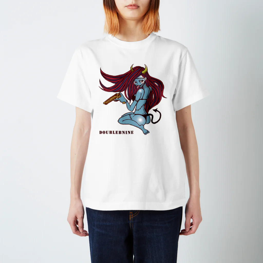 DOUBLE B NINE/BaBy9のSWEETDEVIL スタンダードTシャツ