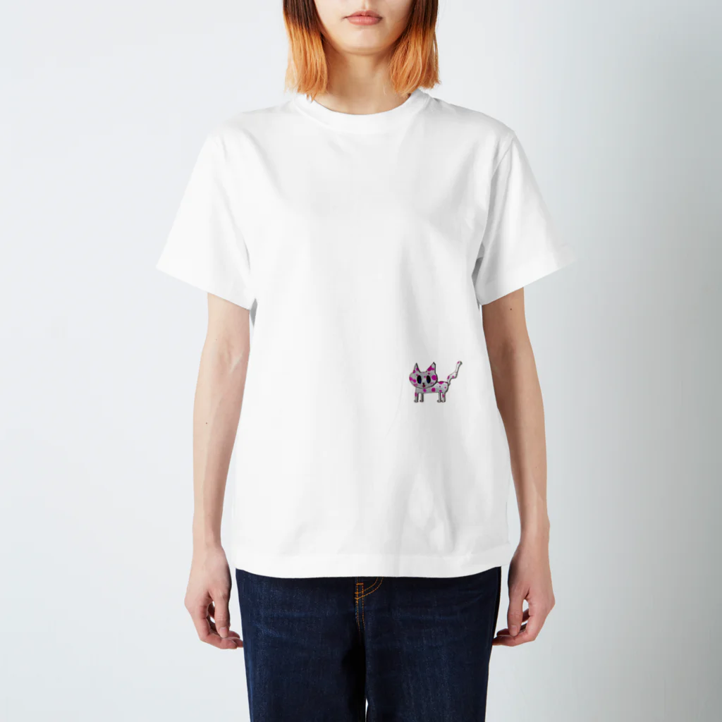 さいきけいこのみずたまのねこ Regular Fit T-Shirt