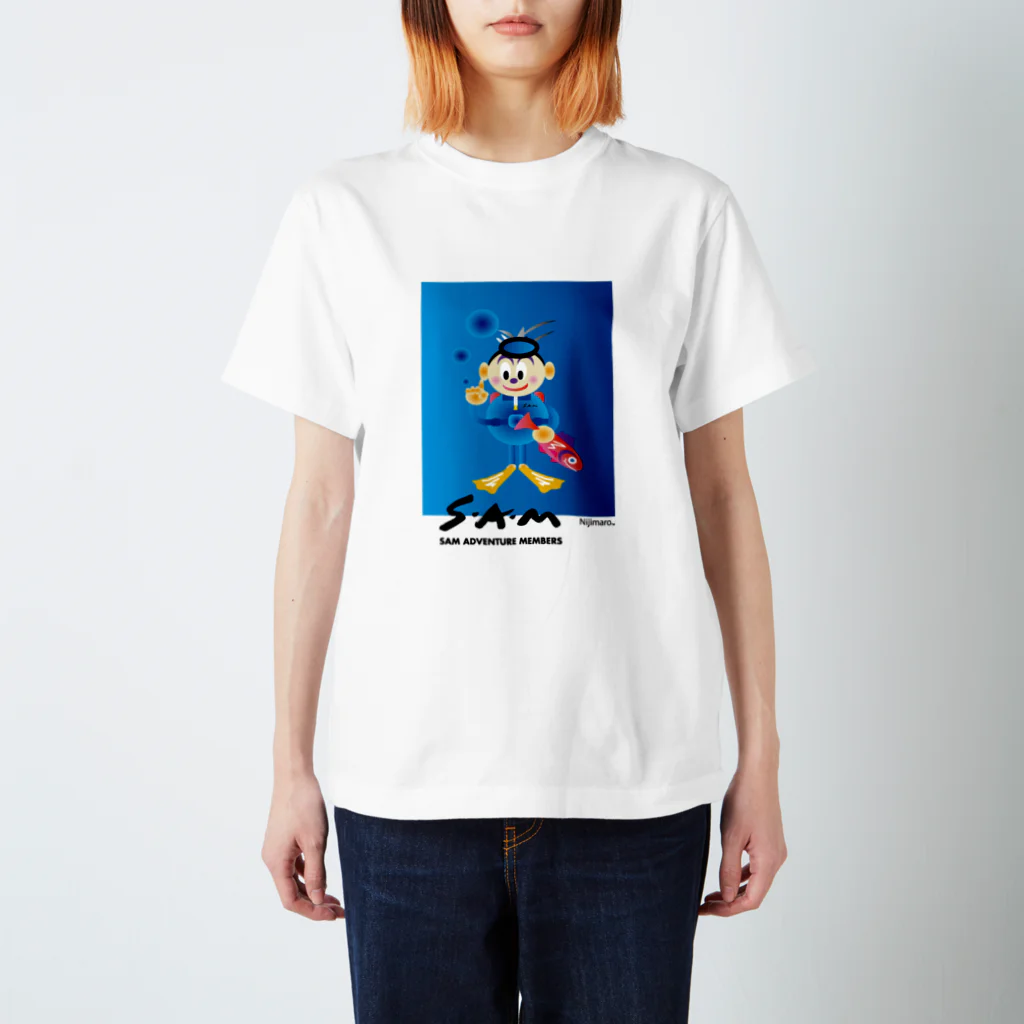 NijimaroのSAM-05 Regular Fit T-Shirt
