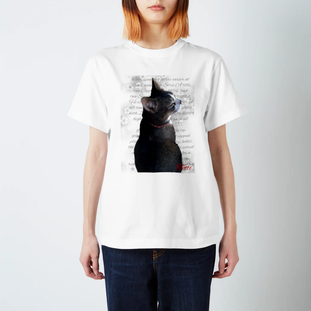 muuのねこのトッティくん Regular Fit T-Shirt