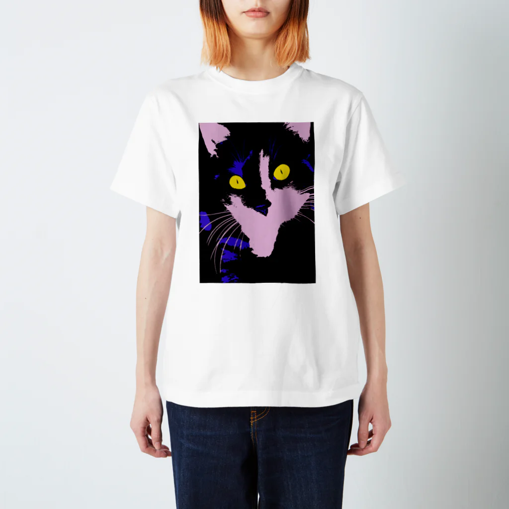 シマモリ タカコの夢中な猫様  Regular Fit T-Shirt