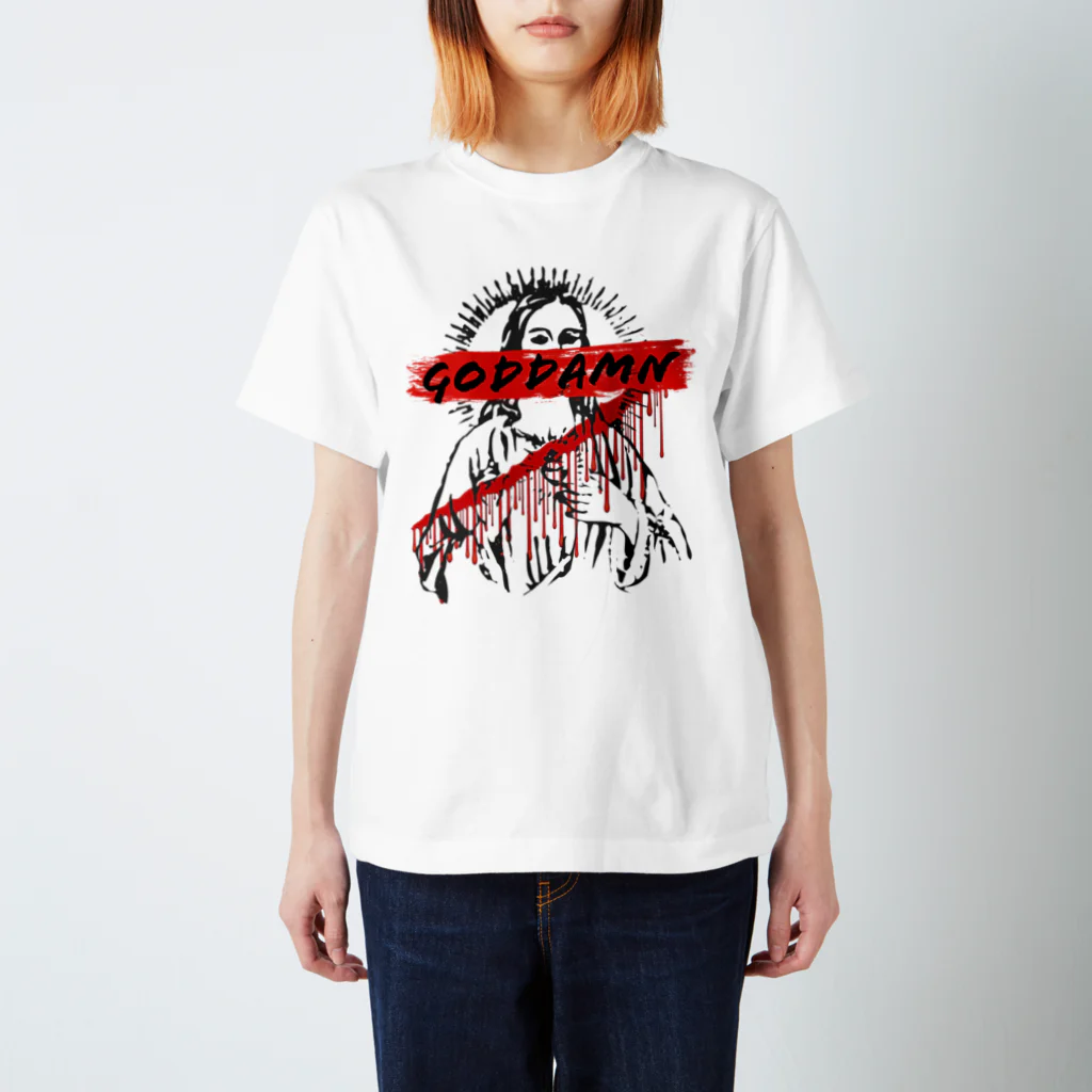 LOW＿artworkのGODDAMN Regular Fit T-Shirt