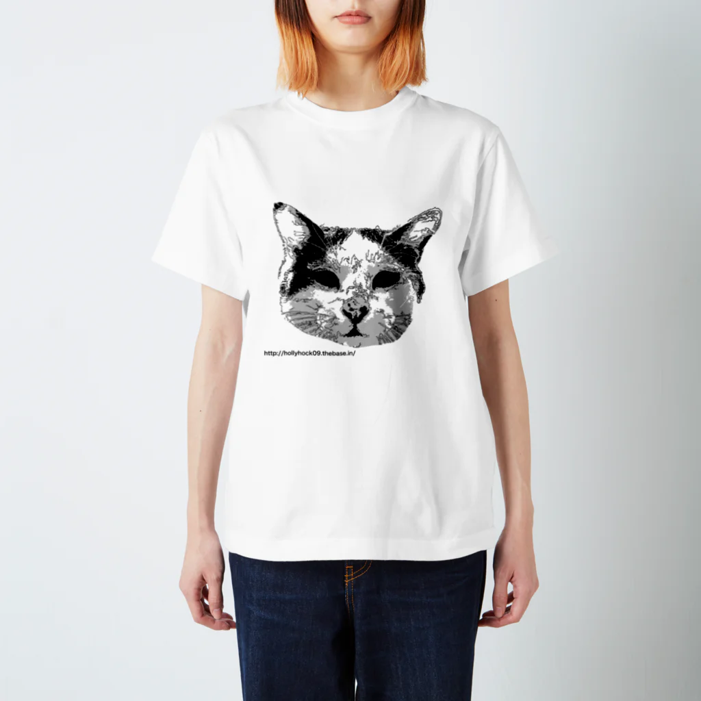 Holly_hock. by.aquaの猫な彼のTシャツ。 Regular Fit T-Shirt