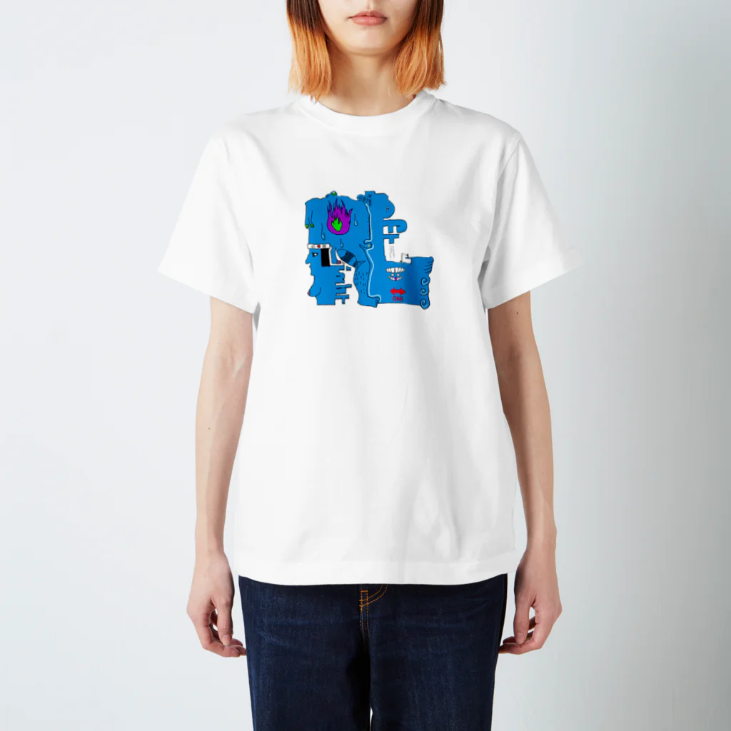 bobatett factory のReverse LR スタンダードTシャツ