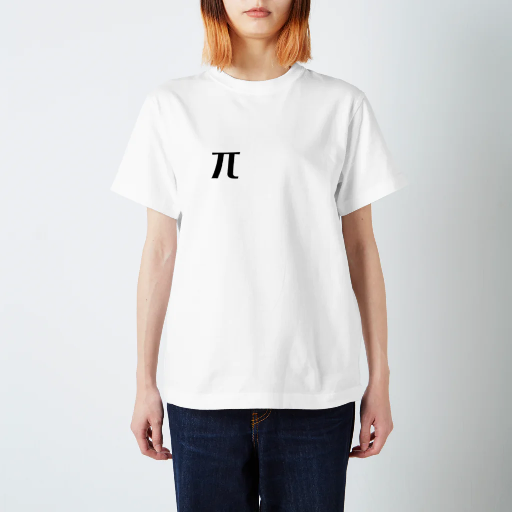 -Chrome-のπTシャツ スタンダードTシャツ