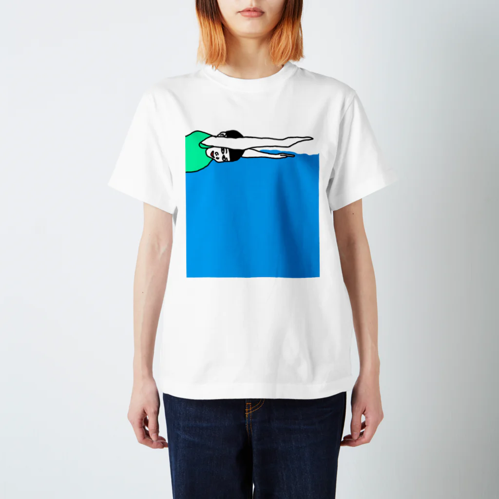 味噌汁の雨の泳ぐ Regular Fit T-Shirt