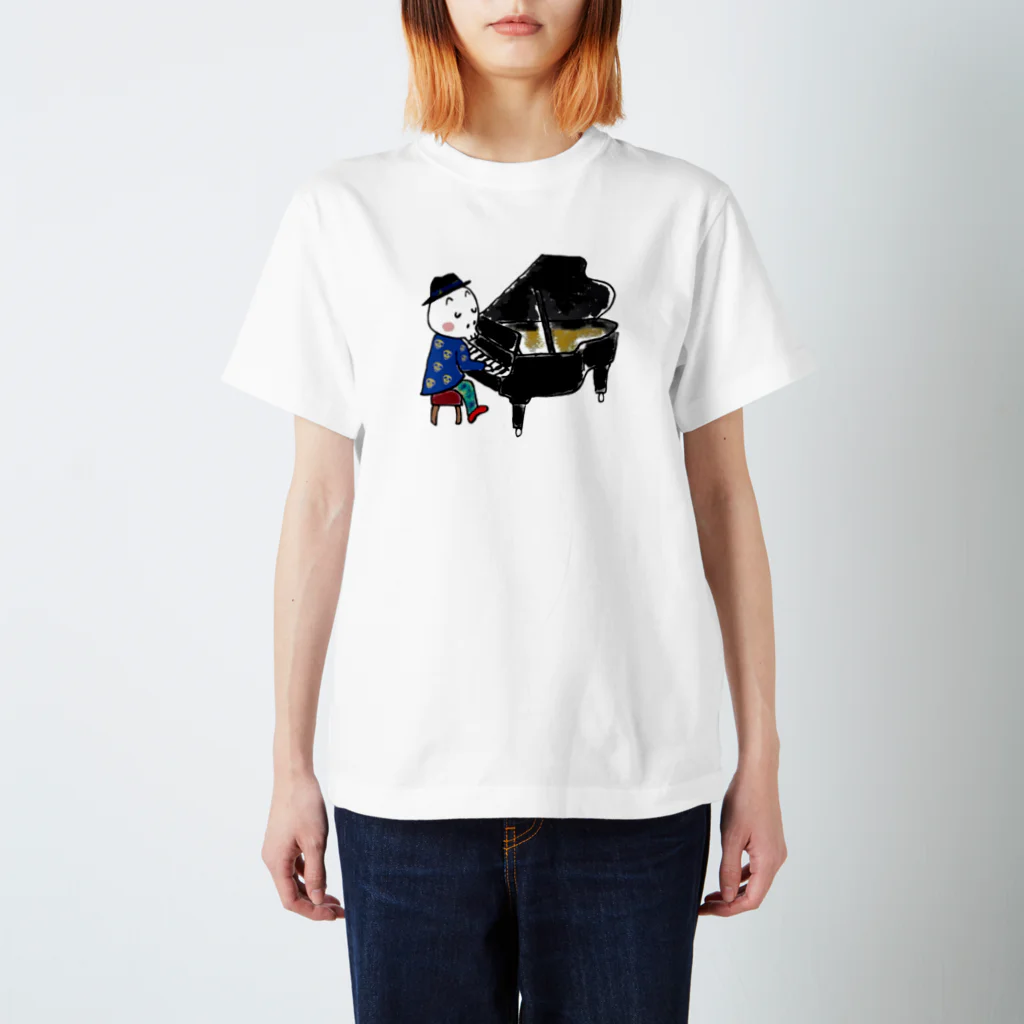 ミナミハチゴーのJAZZピアノ Regular Fit T-Shirt