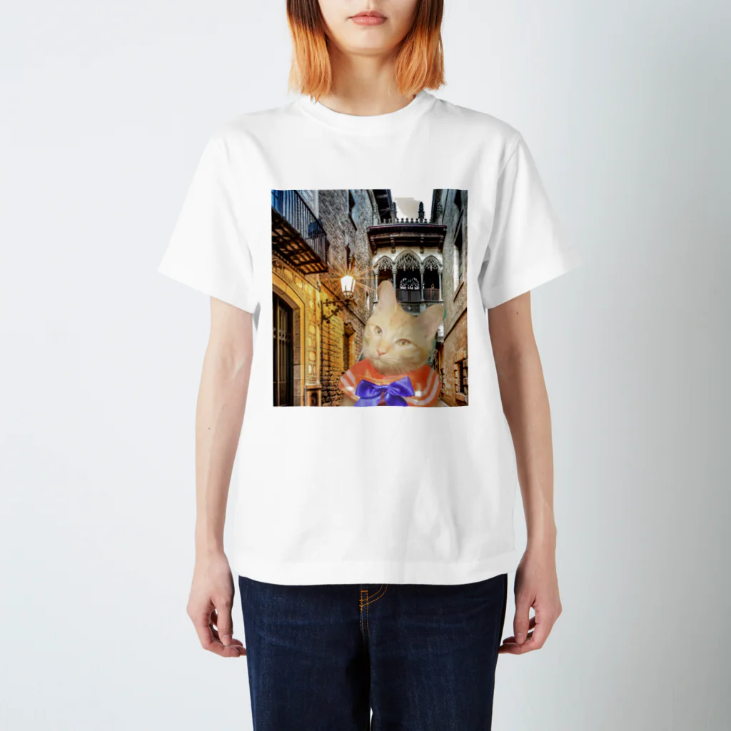 SweetCatMagicのシフォン旅に出る Regular Fit T-Shirt